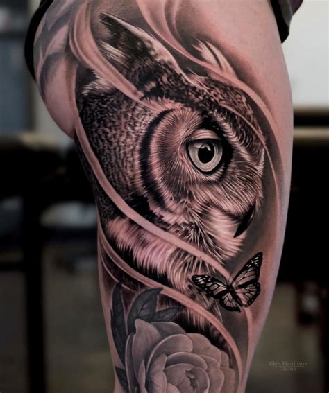 best owl tattoos|flying owl tattoo designs.